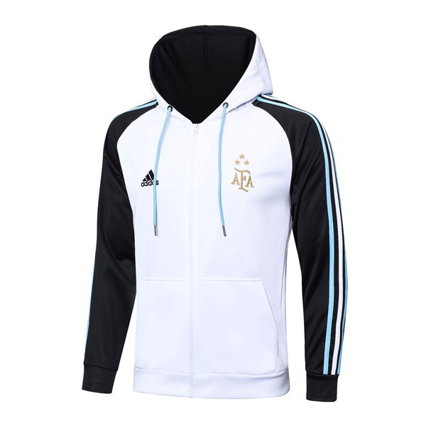 Top Hoodies Argentinien 2022-23 Weiß Schwarz